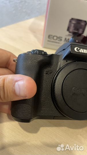 Фотоаппарат canon m 50 kit со вспышкой и canon40mm
