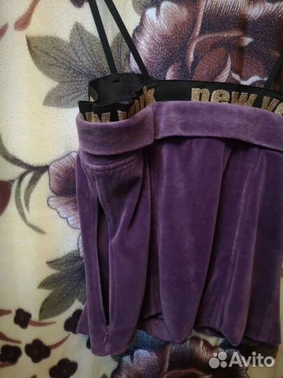 Топик бархатный женский