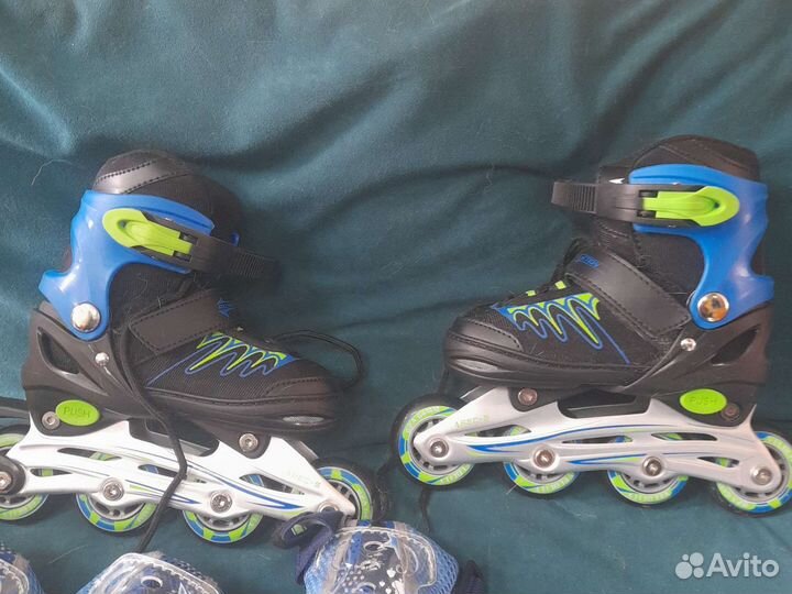 Роликовые коньки детские раздвижные 26-29