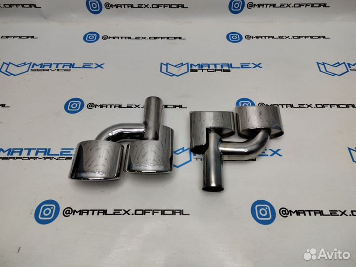 Насадки AMG Mercedes W204 W212 W164 качество