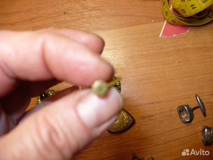 Антикварные серьги и кулон
