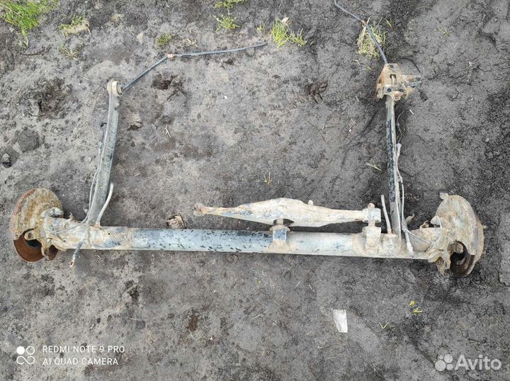 Задняя балка Nissan Almera N16 2000-2006г.в