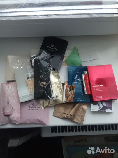 Пробники парфюма 17 штук винтаж цена за все