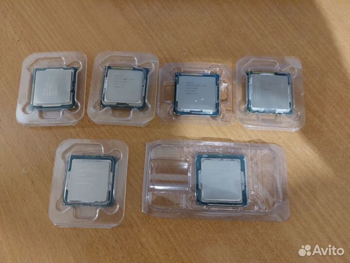 Процессоры,i3 - 4шт 1155, 2проца g4400.1151