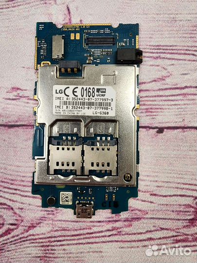 Телефон lg G360 разбор