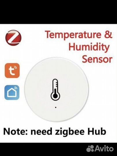 Датчик температуры/влажности воздуха zigbee