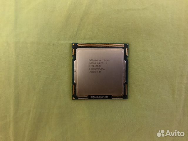 Процессор intel core i3-540 3.06ghz/4m