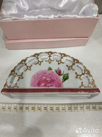 Салфетница форфоровая