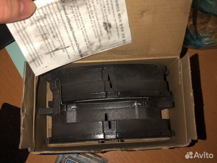 Передние тормозные колодки на hyundai solaris