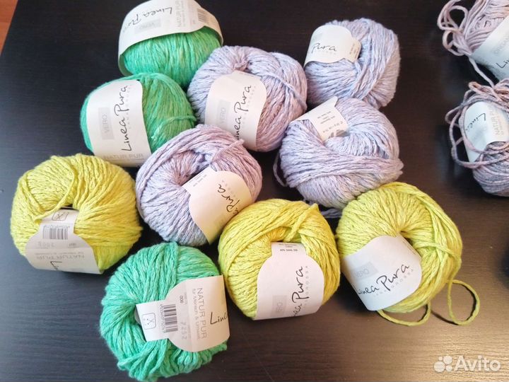 Пряжа из Италии и Перу