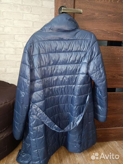 Куртка демисезонная женская 44 46 с поясом