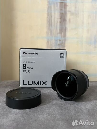 Объектив Panasonic Lumix G 8 mm F 3,5