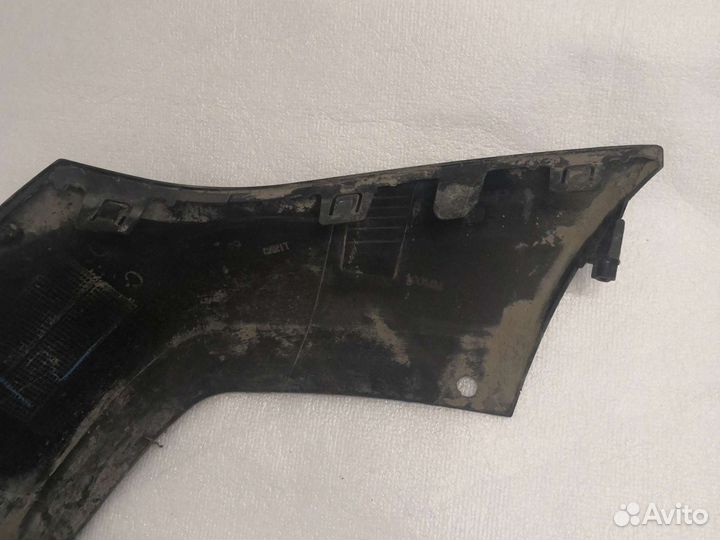 Накладка заднего бампера Haval F7