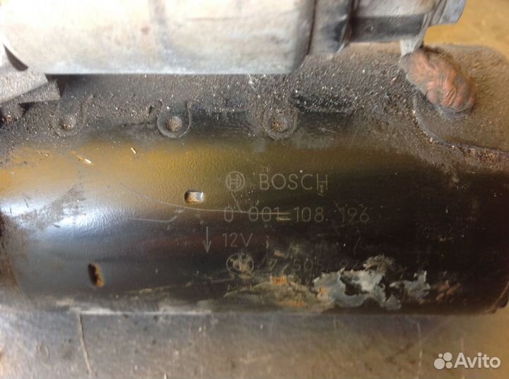 Стартер на BMW E 46. 1,8см бензин