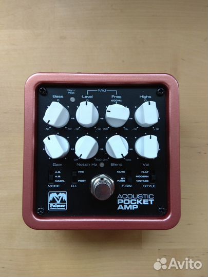 Palmer acoustic pocket amp