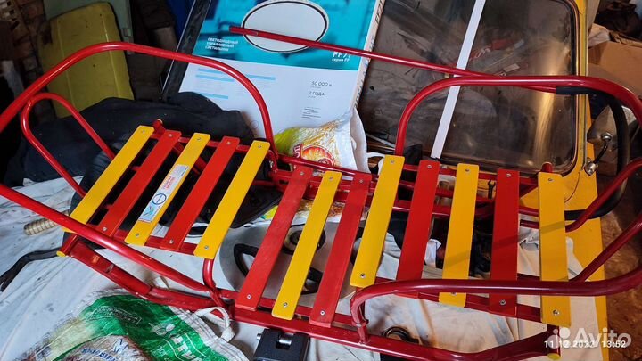 Детские санки для двойни