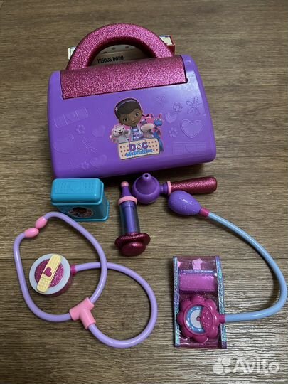 Чемоданчики доктора Fisher Price и Д. Плюшевой