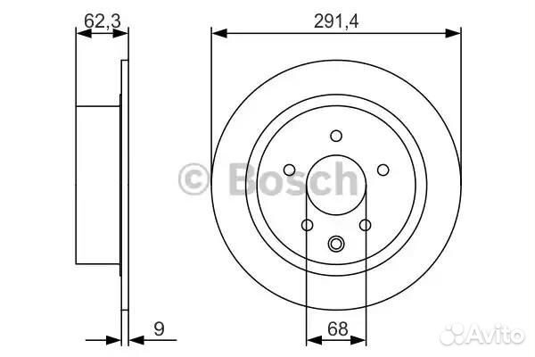 Диск тормозной