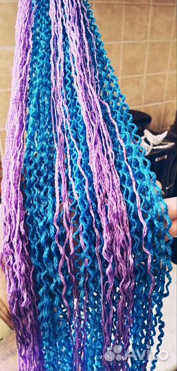 Материал для косичек