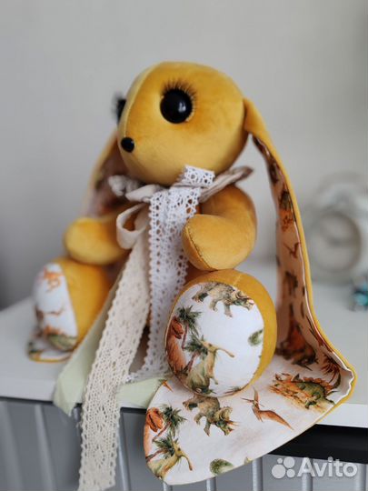 Зайка, ручная работа