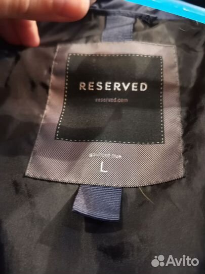 Пуховик reserved