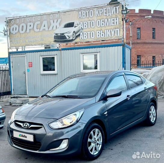 Hyundai Solaris 1.6 МТ, 2013, 105 000 км