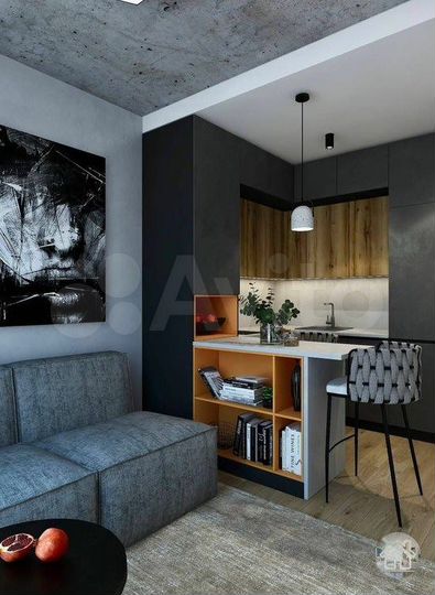 Квартира-студия, 19,5 м², 8/21 эт.