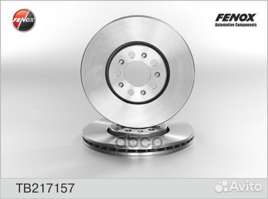 Диск тормозной передний TB217157 fenox