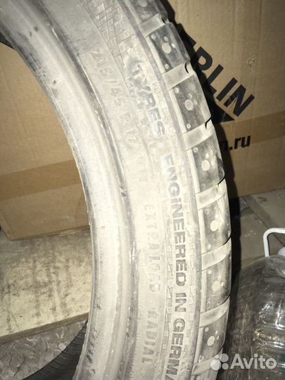 Continental ContiSportContact 2 215/45 R17 и 255/55 R18