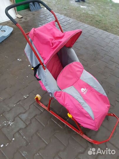 Коляска санки