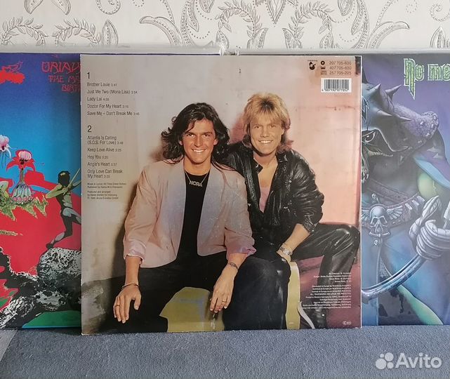 Lp Modern Talking Ready for Romance 1986 Hansa Ger