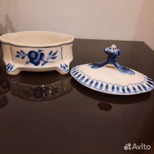 Гжельский фарфор СССР. оригинал