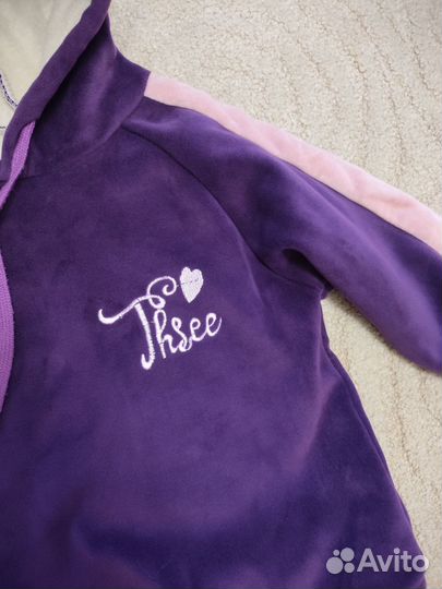 Тёплый костюм для девочки 110