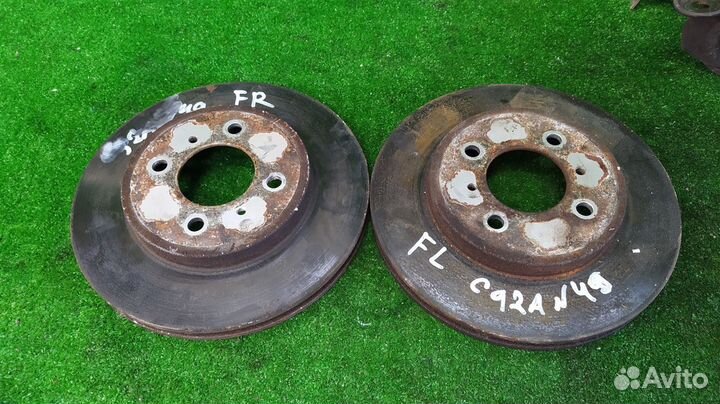 Диск тормозной пара передний Mitsubishi Dingo CQ2A