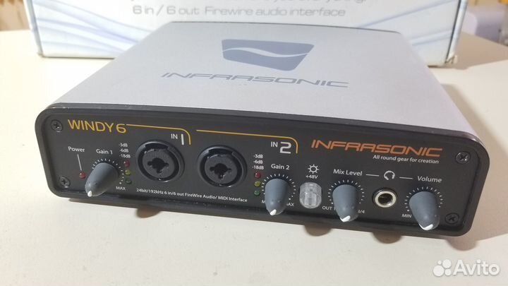 Infrasonic Windy6 Звуковая карта и Texas