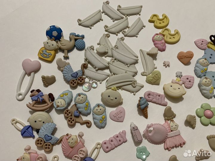 Декоративные пуговицы фигурки США