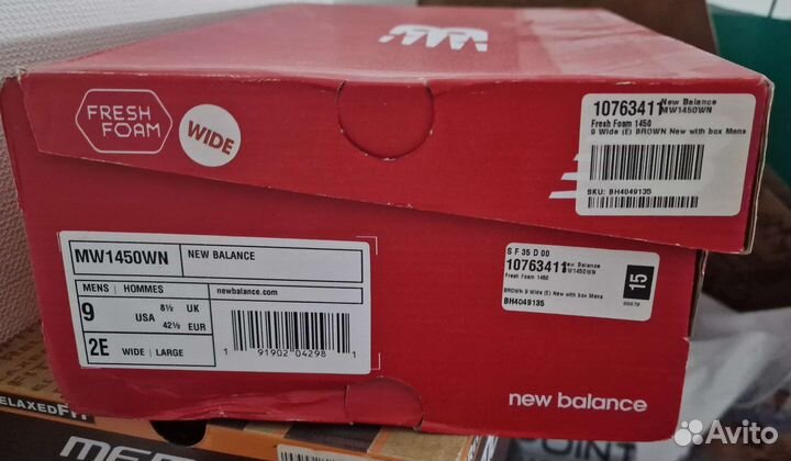 Кроссовки мужские 43 размера New Balance