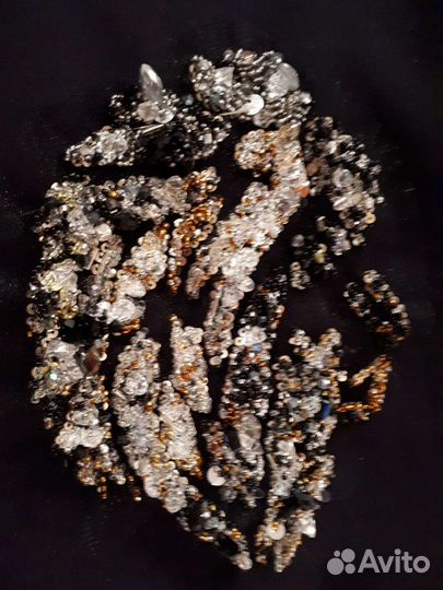 Аппликация голова льва