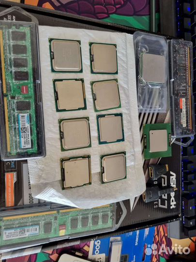 Кучка старых процессоров