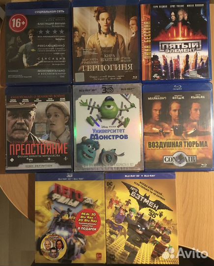 Блю рей.Blu ray(BD).Новые.Редкие
