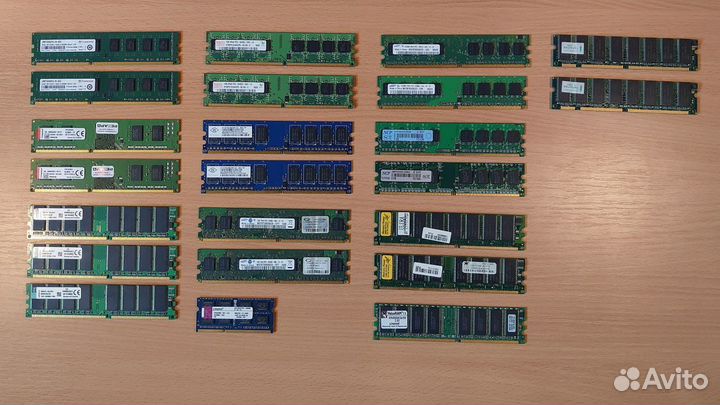 Оперативная память DDR3, DDR2, DDR, sdram