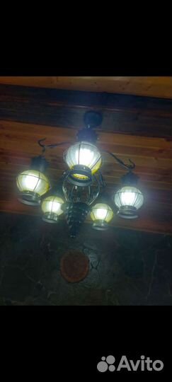 Люстра потолочная бу