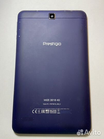 Планшет prestigio wize3618