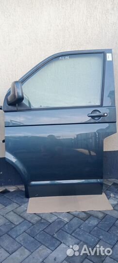 Дверь левая фольксваген транспртер т5