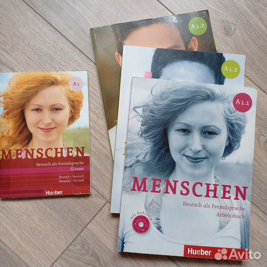 Учебник Menschen A 1,A 2,B1 и Arbeitsbuch A1,A2,B2