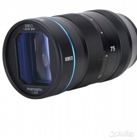 Объектив Sirui 75mm f/1.8 Anamorphic E-mount