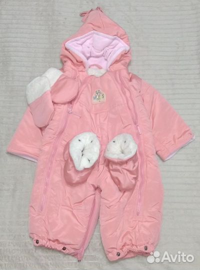 Зимний комбинезон-трансформер