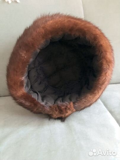 Шапка зимняя женская норковая