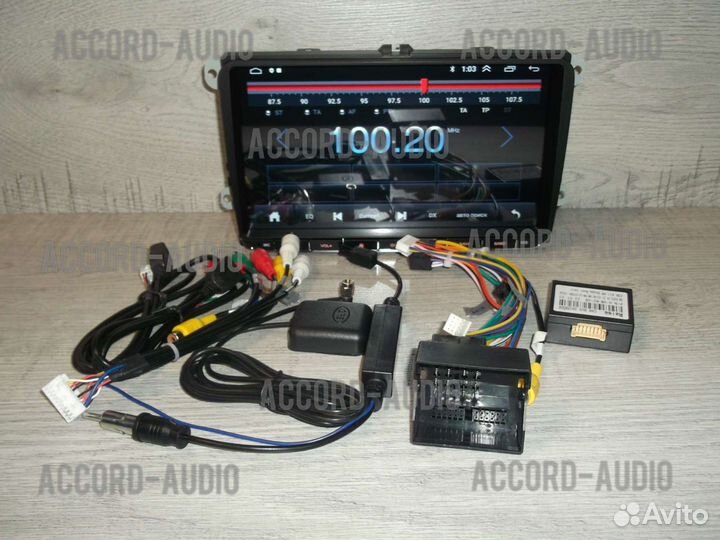 Магнитола 2DIN Volkswagen Android 2/32 GPS WiFi