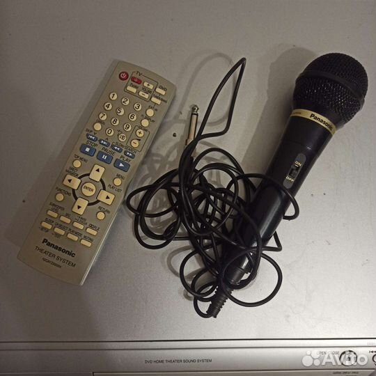 Домашний кинотеатр panasonic SA-HT540 с микрофоном